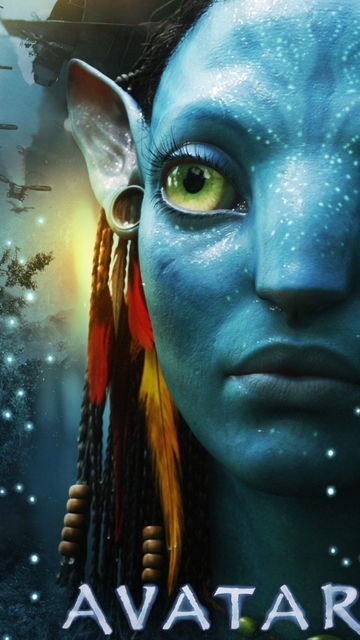 скачать обои Nokia 5800 5530 N97 - фильм Аватар (Avatar)