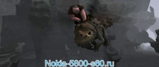 Как Приручить Дракона / How to Train Your Dragon - скачать мультфильмы для Nokia N8, 5800, 5230, 5228, 5250, X6, N97