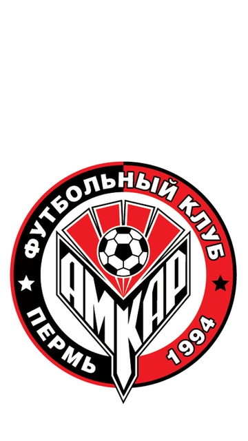 скачать обои для okia 5800, 5530, 5230, N97 и X6 - футбольные команды - эмблема Амкар логотип
