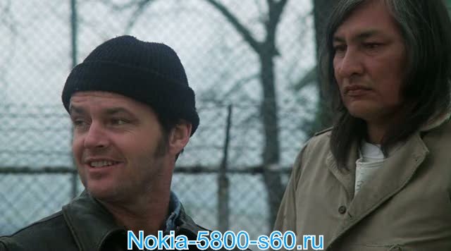 Скачать фильмы, видео для Nokia 5800, N97, 5530, 5230: Пролетая над Гнездом Кукушки / One Flew Over the Cuckoo's Nest
