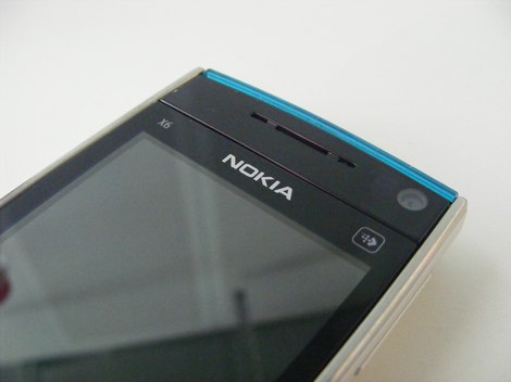 фото Nokia X6 blue yellow photo - Нокиа Х6 синего и желтого цвета