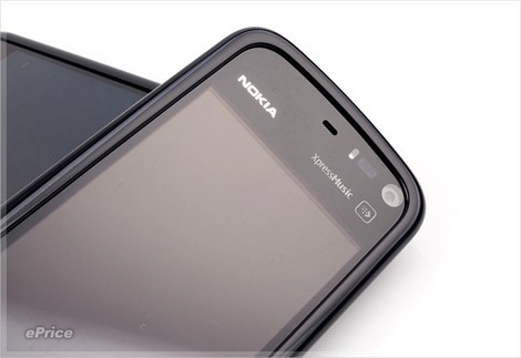 Nokia 5800 Black Silver - новый серебристый цвет Нокиа 5800 серый, белый