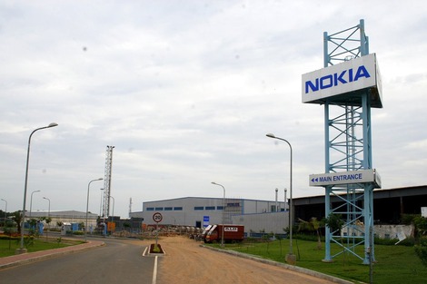Фабрика Nokia, производство, завод Нокиа