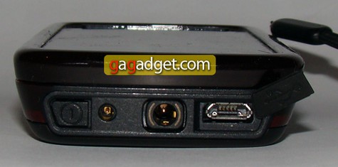 mini USB разъем для зарядки, выход для наушников Nokia 5800