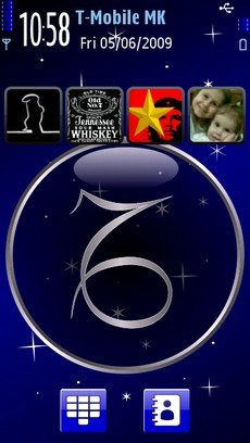 Темы Zodiac (знаки Зодиака - Козерог) для Nokia 5800, 5530, N97