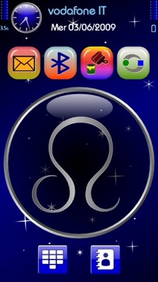 Темы Zodiac (знаки Зодиака - Лев) для Nokia 5800, 5530, N97