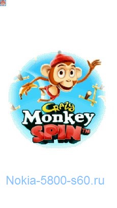 Скачать игры для 5800 5530  N97  - Crazy Monkey Spin