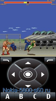 Игры для Нокиа 5800 Nokia 5530 N97 -Super Street Fighter