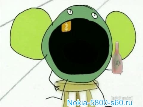 Скачать видео для Nokia 5800, N97, 5530: Мультфильм для взрослых Пол-литровая мышь / 12 Oz Mouse