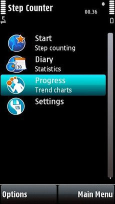  скачать программы для 5800, N97, 5530 - Nokia Step Counter (шагомер, пройденный путь, счетчик калорий)