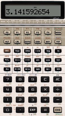 Скачать научный калькулятор для Nokia 5800, N97, 5530  - программа Casio FX-602P