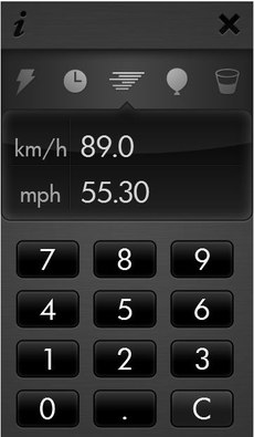 Программа Converter Touch (конвертер разных единиц измерения) для 5800, 5530, N97 скачать 