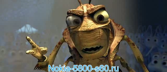 Скачать фильмы для Nokia 5800, N97, 5530, 5230: Жизнь Жуков: Приключения Флика / A Bug's Life