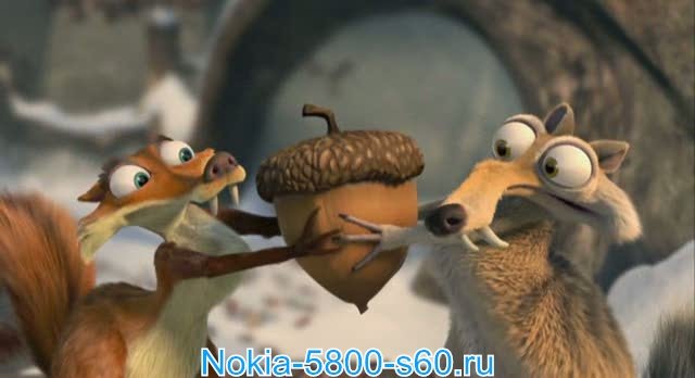 Фильмы для Nokia 5800, N97, 5530, 5230: Ледниковый Период 3: Эра Динозавров / Ice Age: Dawn of the Dinosaurs