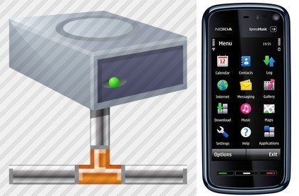 Высокоскоростной внешний сетевой диск неограниченной емкости для Nokia 5800, 5530 и N97, расширение встроенной памяти