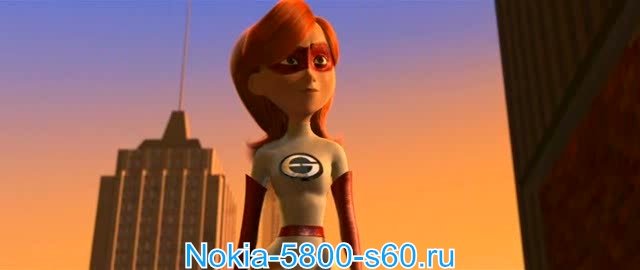 Скачать  фильмы для Nokia 5800, 5530, N97, 5230: Суперсемейка / The Incredibles