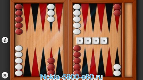 Backgammon Touch (короткие нарды) - скачать игры для 5800  5530 N97 5230