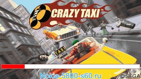 Crazy Taxi -  скачать игры для Nokia 5800 Нокиа 5530 N97 5230