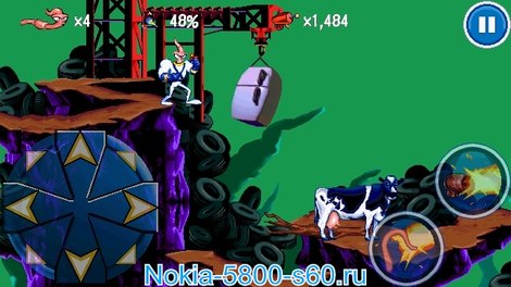 Earthworm Jim - скачать игры для Nokia 5800, N97 mini, 5230, 5530