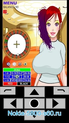 Erotic Roulette (рулетка на раздевание) - скачать эротические игры для Nokia 5800 5530 5230 N97