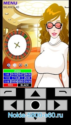 Erotic Roulette (рулетка на раздевание) - скачать эротические игры для Nokia 5800 5530 5230 N97