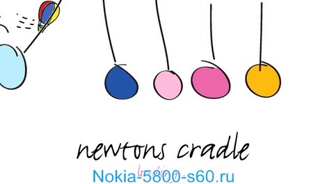 Newton's Cradle Nokia 5800 5530 N97 5235 X6 