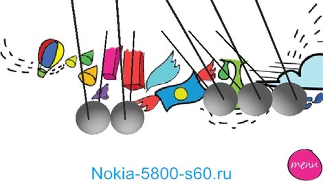 Newton's Cradle Nokia 5800 5530 N97 5235 X6 Newton's Cradle Nokia 5800 5530 N97 5235 X6