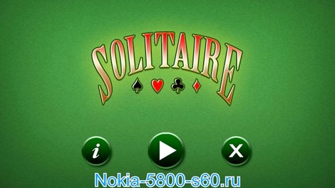 Solitaire Touch (пасьянс "Косынка") - скачать игры для 5800, N97, 5230, 5530, X6  без регистрации
