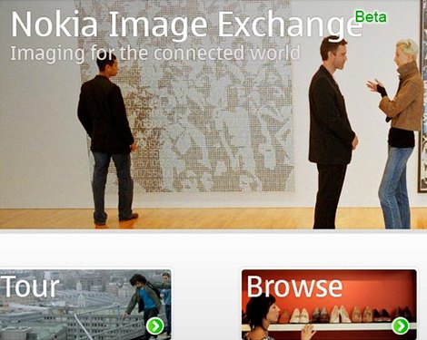 Сервис хранения и публикации фотографий Nokia Image Exchange