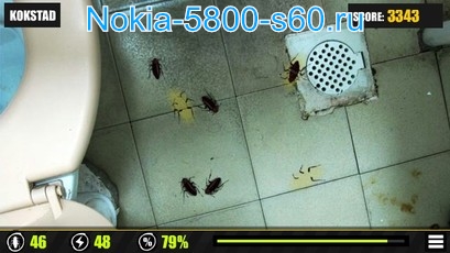 Игра That Roach Game для Nokia 5800, 5530, N97 скачать 