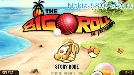 Игра The Big Roll in Paradise для Nokia 5800, N97, N97 mini, X6