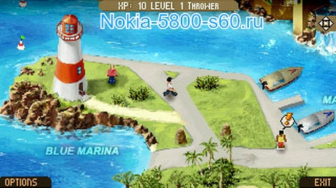 The Big Roll in Paradise для Nokia 5800