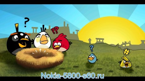 Игра Angry Birds для Nokia N8, C7, C6-01, E7