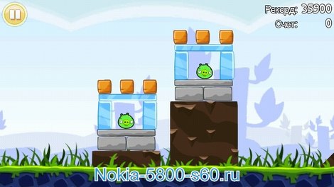 Скачать игру Angry Birds для Nokia N8 