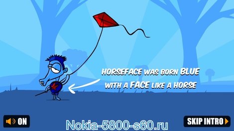 Игра Horseface Running The Forest для Nokia N97, C6, X6, 5800, 5530