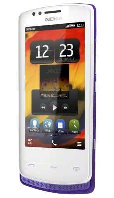 Nokia 700 белый с фиолетовым